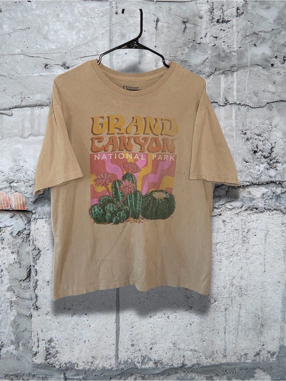 Grand Canyon National Park Graphic Tee - Tan
